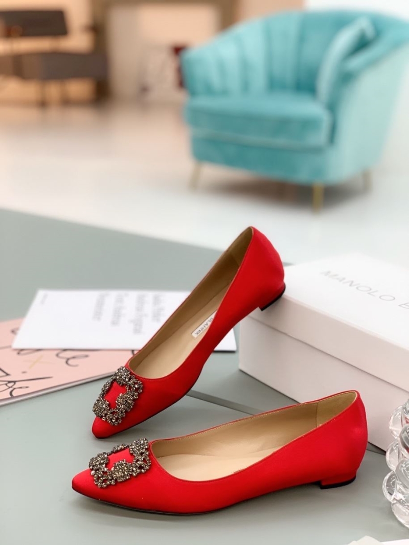 Manolo Blahnik flat shoes